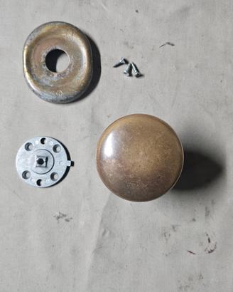 Pomello ottone per porta o portone vintage
