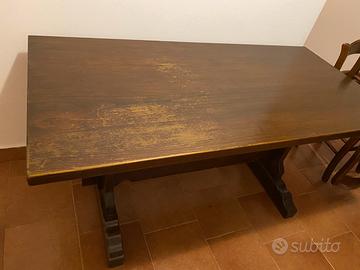 Tavolo legno massello