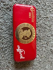 Scatola in latta gianduiotti Caffarel