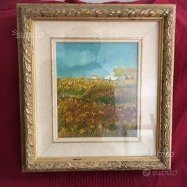 Quadro dipinto paesaggio
