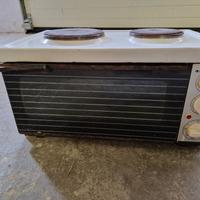 forno elettrico e piastrelle cottura da campeggio 