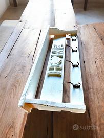 Attaccapanni stile shabby cuore 