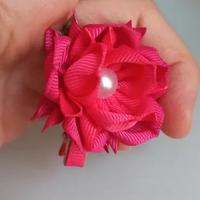 Molletta per capelli fucsia NUOVA