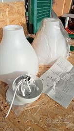Coppia Lampade a Sospensione IKEA in Plastica