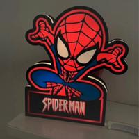 Lampada spiderman