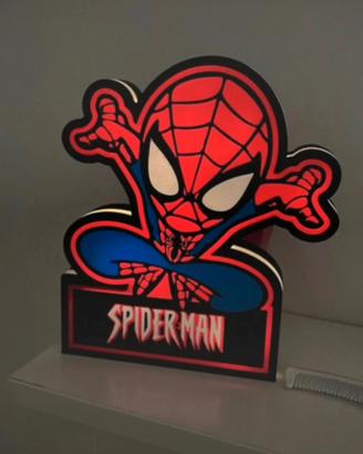 Lampada spiderman