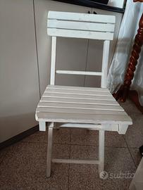 sedia in legno 
