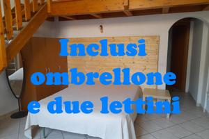 Vacanza per due con ombrellone lettini e bici