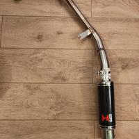 Sistema di scarico black widow 125