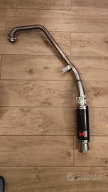 Sistema di scarico black widow 125