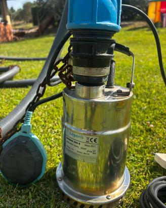 Pompa Sommersa Leporis Drena 350 S in Acciaio Inox