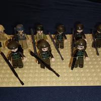 costruzioni simil LEGO sluban plotone militare
