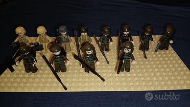 costruzioni simil LEGO sluban plotone militare