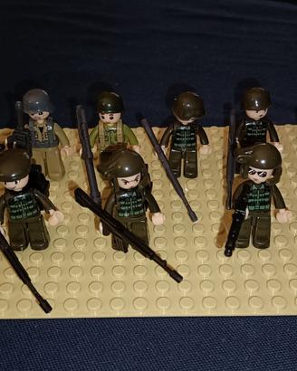 costruzioni simil LEGO sluban plotone militare