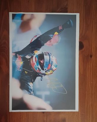 Auografo Max Verstappen 2015