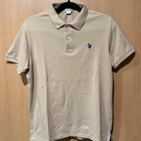 Polo beige uomo