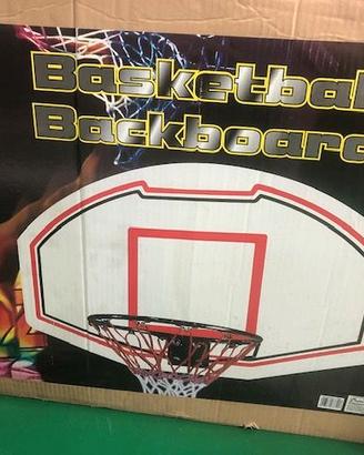 tabellone basket da muro 95 cm x 70 cm h