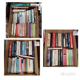 lotto 100 libri usati, grandi autori, vintage e no
