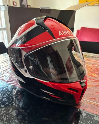 Casco Airoh Matryx thron red gloss