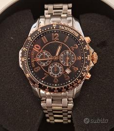 Orologio cronografo acciaio 100M – come da foto