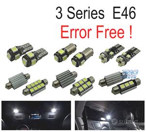 KIT 17 LAMPADE LED INTERNE BMW SERIE 3 E46 SEDAN C