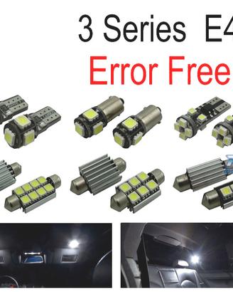 KIT 17 LAMPADE LED INTERNE BMW SERIE 3 E46 SEDAN C