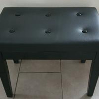 SGABELLO NERO PER PIANOFORTE 