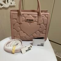 Borsa love Moschino rosa