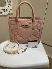 Borsa love Moschino rosa