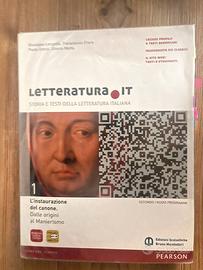 Libro di letteratura italiana – Langella – con app