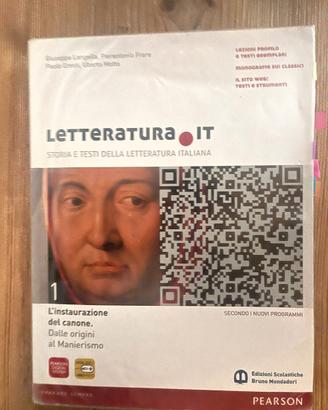 Libro di letteratura italiana – Langella – con app
