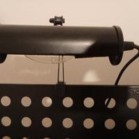 lampada leggio musicale 220v interruttore a pedale