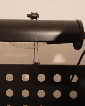 lampada leggio musicale 220v interruttore a pedale