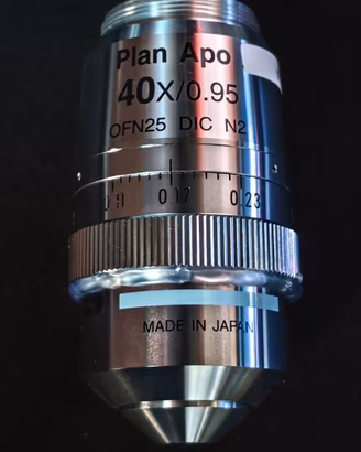 Obiettivo per microscopio Nikon Plan Apo 40x Lambd