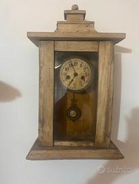 Antico Orologio a Pendolo Da parete vintage