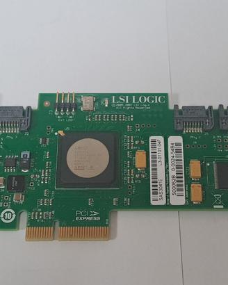 Controller SAS - Sata LSI SAS3041E - RAID 4 canali