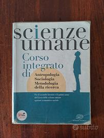 Scienze umane Corso integrato 