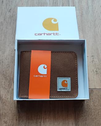 portafoglio portamonete Carhartt in tela beige