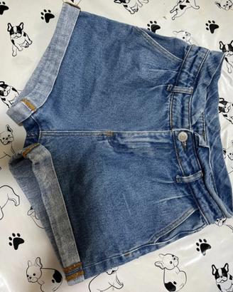pantaloncino jeans