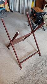 Cavalletto richiudibile per taglio legna
