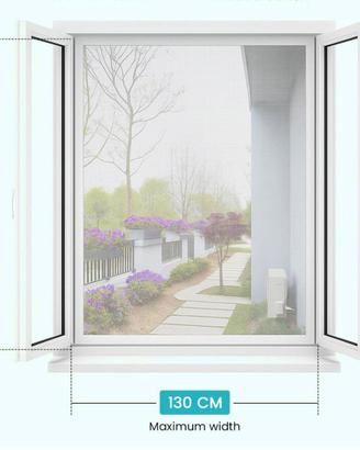 Zanzariera Universale Finestra 130 x 150 cm - x2