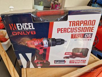 Only1 Excel Trapano Percussione A Batteria Litio 1
