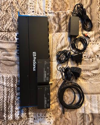 PreSonus Studio 1824c + 2x Behringer PS400