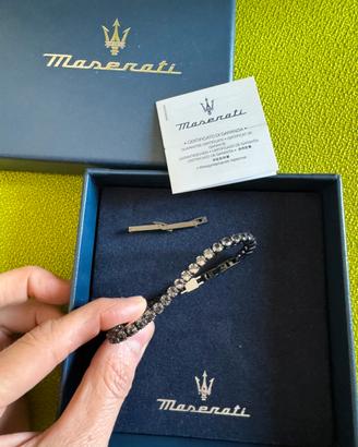 Bracciale Maserati Jewels tennis uomo nuovo
