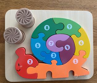 Gioco lumaca da assemblare