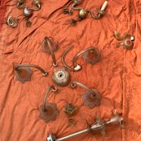 Lampadario e appliques Murano vintage