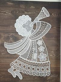 Decorazioni natalizie ricamate