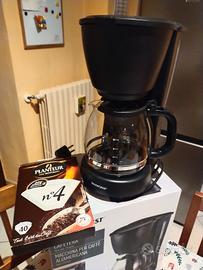 Macchina caffè americano Silvercrest con filtri