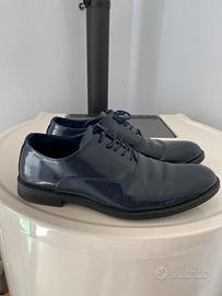 Scarpe eleganti, blu lucido, n 44