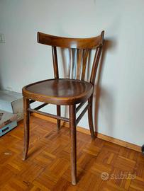 Sedia/poltroncina in legno vintage